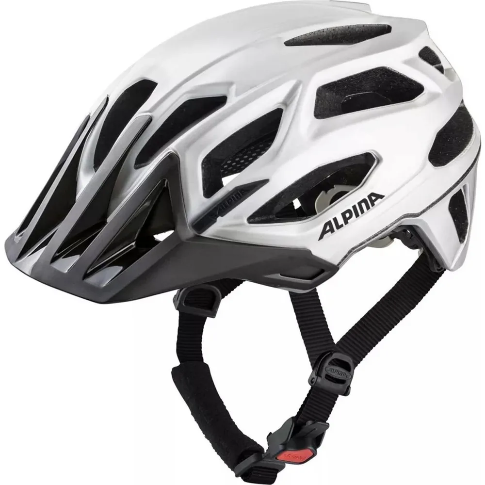 ALPINA Cyklistická prilba Garbanzo biela (white gloss)