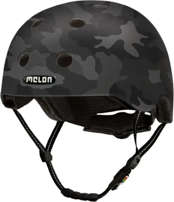 Melon Cyklistická prilba Camouflage Black M/L, Čierna
