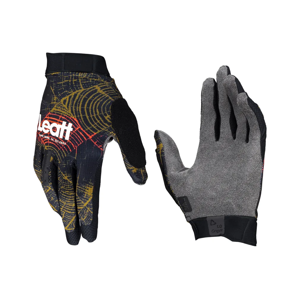 Leatt rukavice MTB 1.0 GripR, pánske, timber
