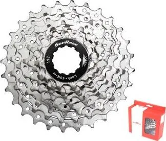 Volnokolo SunRace CSR91 9-kolo, kazeta, 11-25 z., strieborná