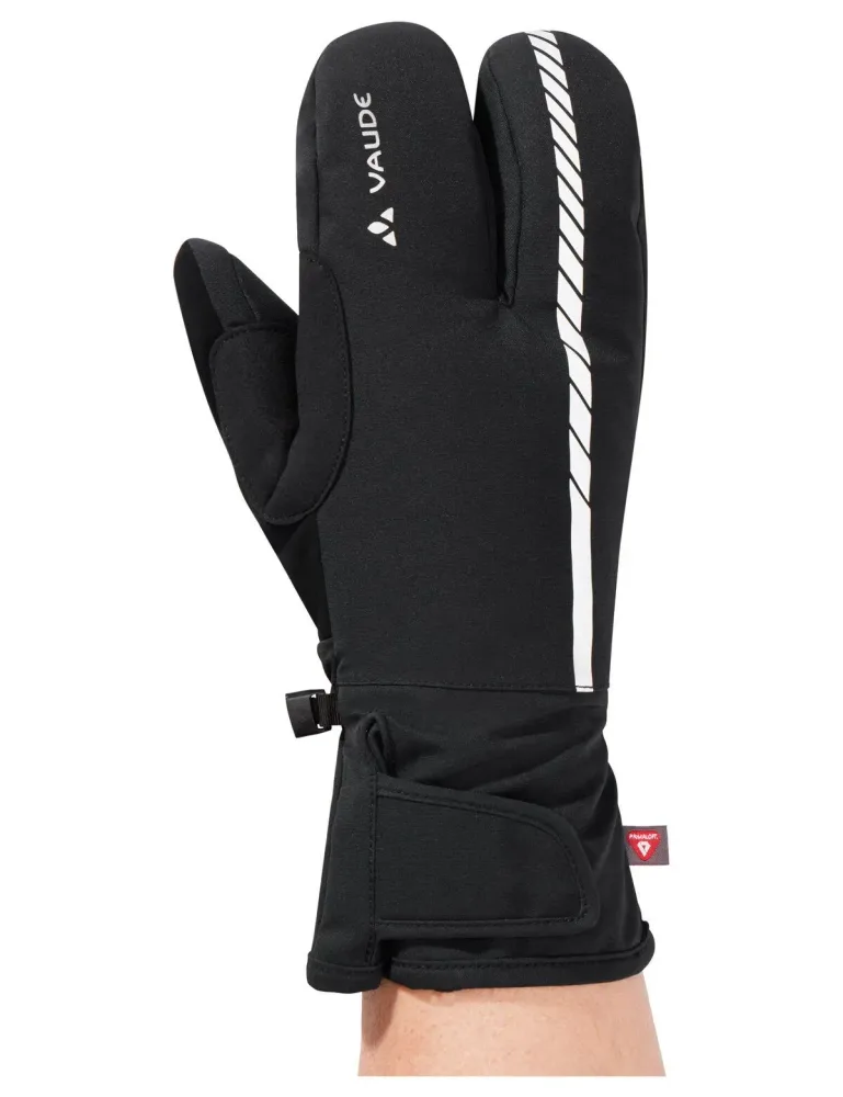 Vaude zimné cyklo-rukavice Syberia, unisex, black