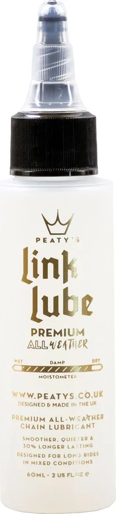 Mazivo na reťaz Peaty's LinkLube All-Weather Premium 60 ml
