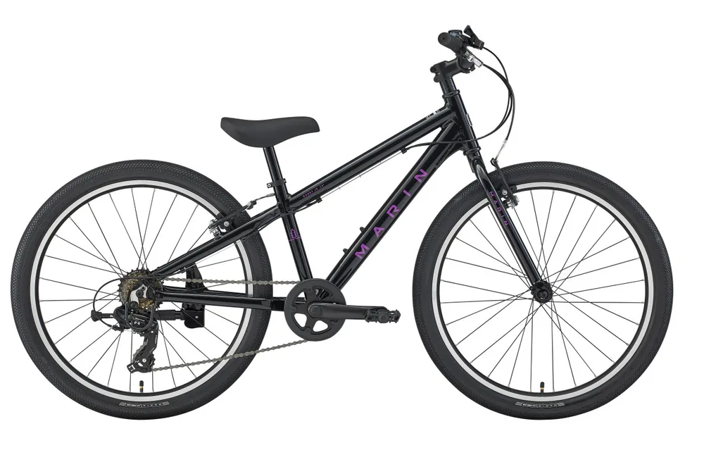 MARIN Donky Jr 24" 6sp, čierno-fialová