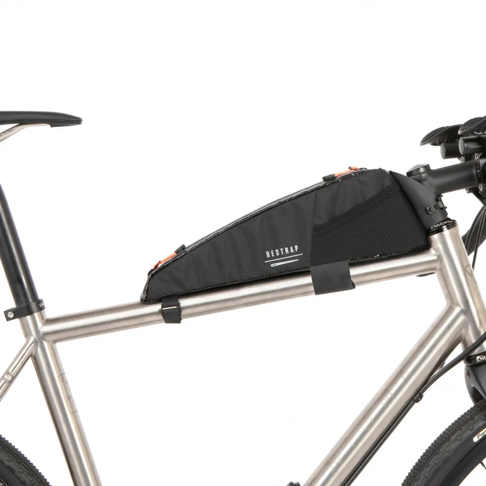 Restrap Race Top Tube Bag taška na rám, 1.5 l, čierna