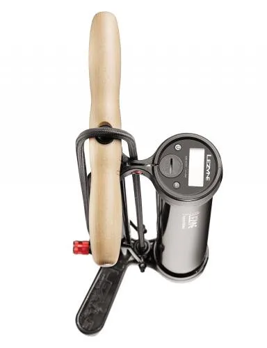 LEZYNE Pumpa Digital Pressure Over Drive na bezdušové pneumatiky 220 psi, čierna