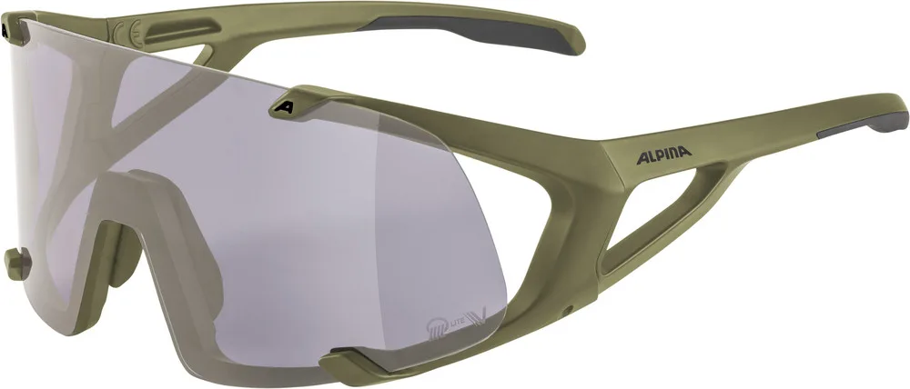 ALPINA Okuliare HAWKEYE olive-matt Q-LITE V