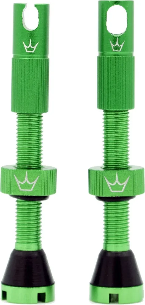 Bezdušové ventily Peaty's X Chris King (MK2) Emerald 42 mm