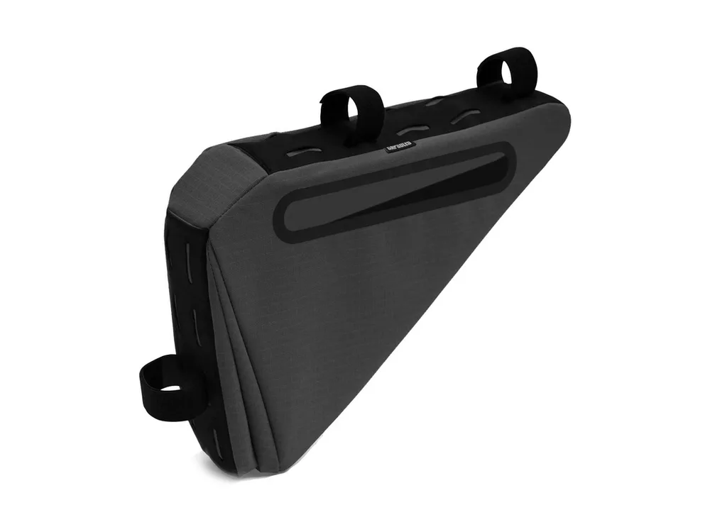 Capsuled Taška na rám bicykla Triangle Bag 3l Volcanic Ash, Čierna/Žltá/Červená