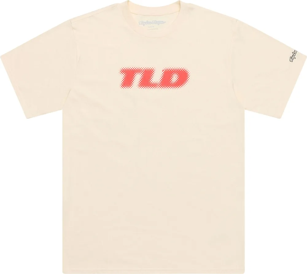 Tričko s krátkym rukávom TLD Fade Out Vintage White