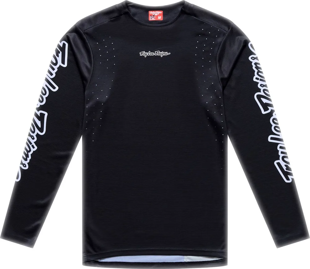 Pánsky dres s dlhým rukávom TLD Sprint Pro Mono Black