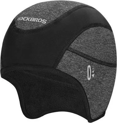 Cyklistická RockBros, Skull Cap, čierno/sivá čiapka alebo vložka do prilby