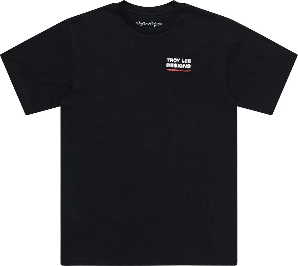 Tričko s krátkym rukávom TLD Factory Black