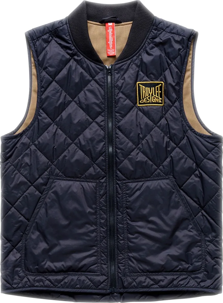 Pánska vesta TLD Ruckus Ride Vest Mono Carbon