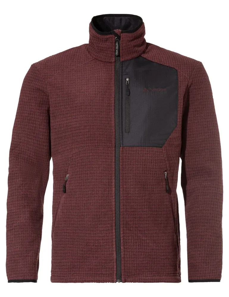 Vaude funkčná bunda Neyland Fleece, pánska, dark oak