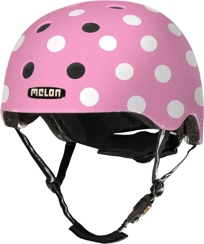 Melon Cyklistická prilba Dotty Pink XL/XXL, Ružová