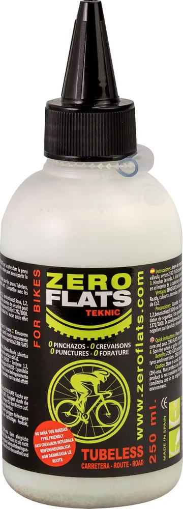 Bezdušový tmel ZeroFlats Road Bike, 250ml