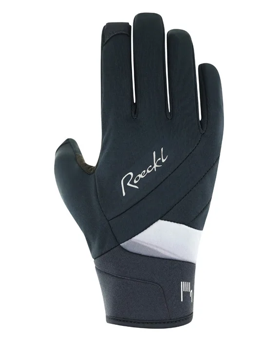 ROECKL rukavice cyklistické zimné Waldau 2, dámske, black/cool grey