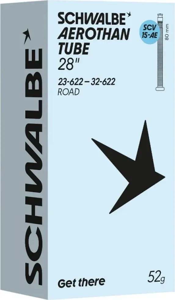 Duša SCV15-AE (23/32-622) 28x0.90–1.25 SCV 80mm Aerothan 52g