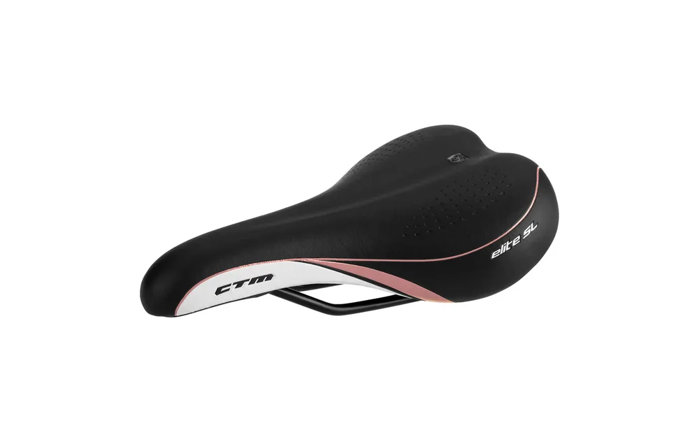 Sedlo CTM Elite, čierna/púdrová