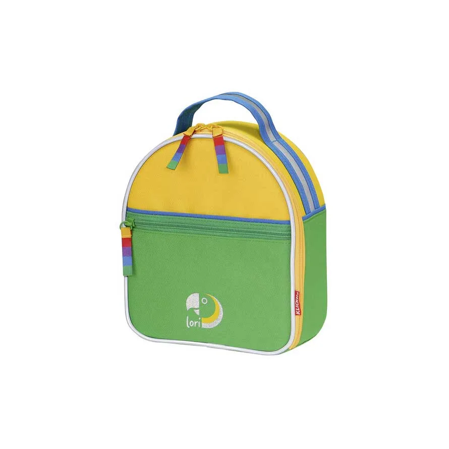 KLICKfix Lori Bag detský kufrík 2l Zelená, Zelená/Modrá/Červená/Fialová
