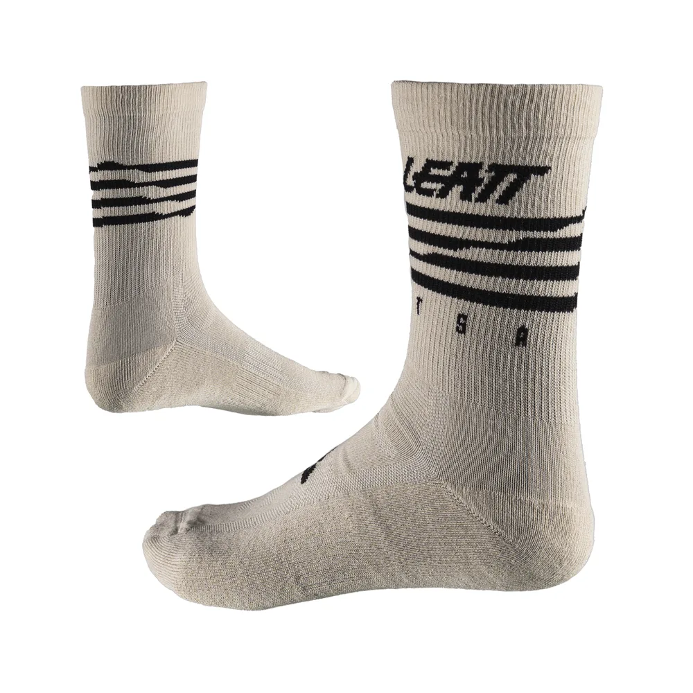 LEATT ponožky MTB, V26 Cream White