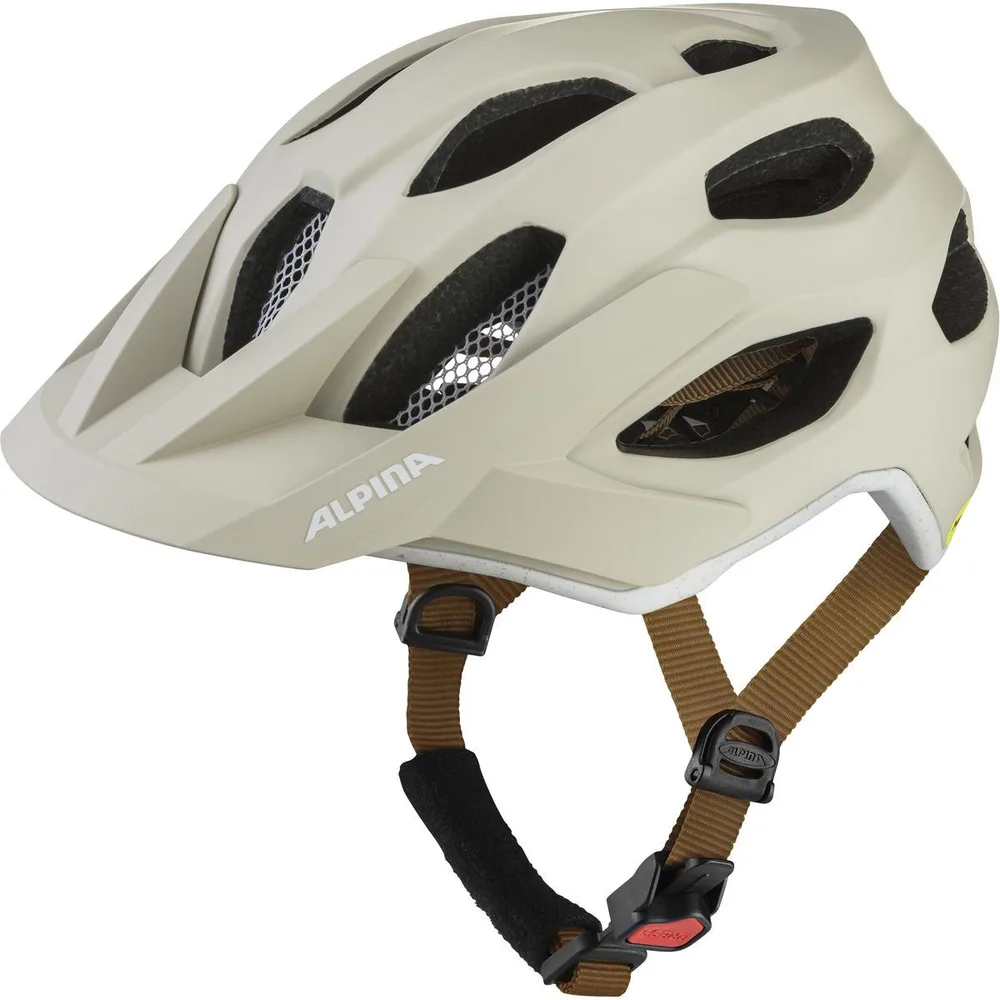 ALPINA cyklistická Enduro prilba APAX MIPS, sand white matt