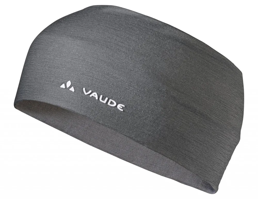 Vaude čelenka Cassons Merino Headband, unisex, iron