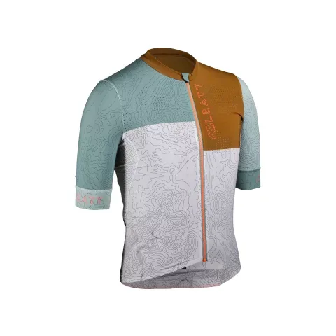 LEATT cyklistický dres krátky rukáv MTB Endurance 5.0, dámsky, White