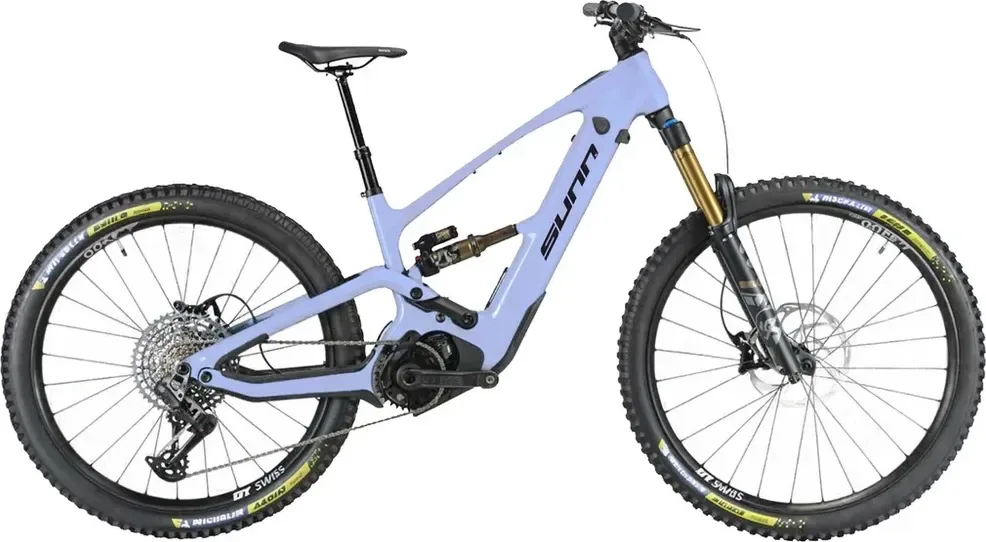 SUNN Celoodpružený horský elektrobicykel One Finest LILA 2026 S, Fialová