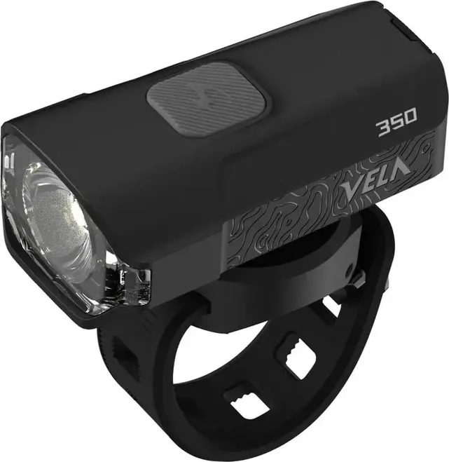 MOON Svetlo na bicykel VELA 350 Black predné