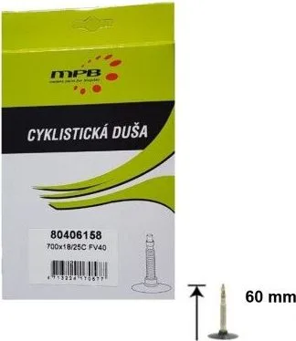 Duša LLB mpb 700x18/28C, 60mm F/V ventil,v krabičke