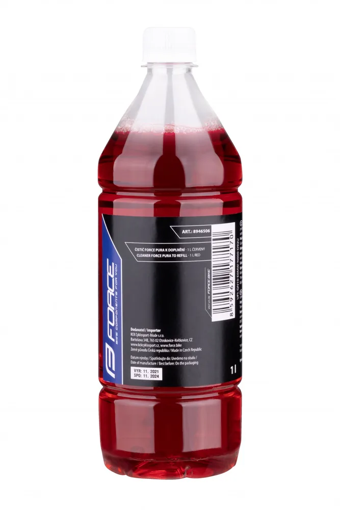 FORCE čistič PURA k doplneniu - 1l - číry, čerešňa