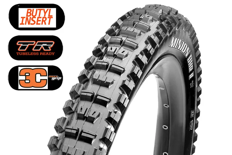 Maxxis plášť MINION DHR II 27.5" - 3CG/DD/TR, 120x2TPI, kevlar