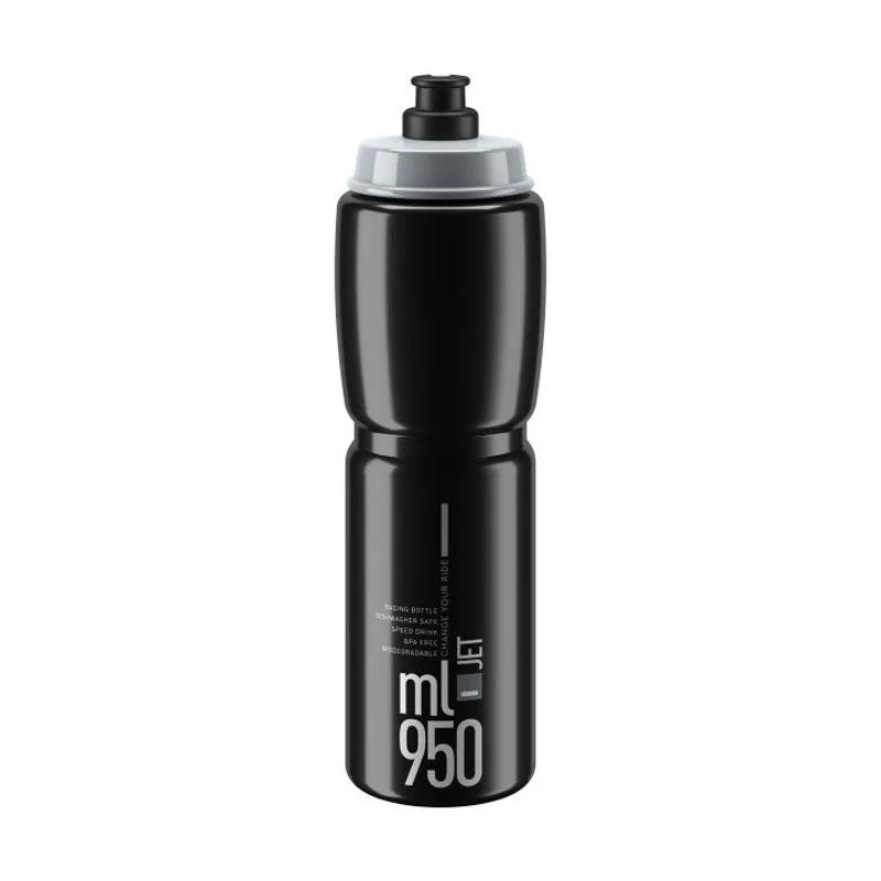 Fľaša JET 950 čierno/šedá