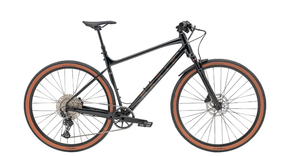 MARIN DSX FS, čierna/oranžová