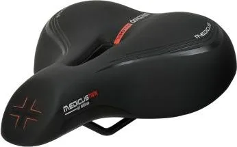 Sedlo Gel TWIN Medicus 3.0 City s otvorom, bez zámku