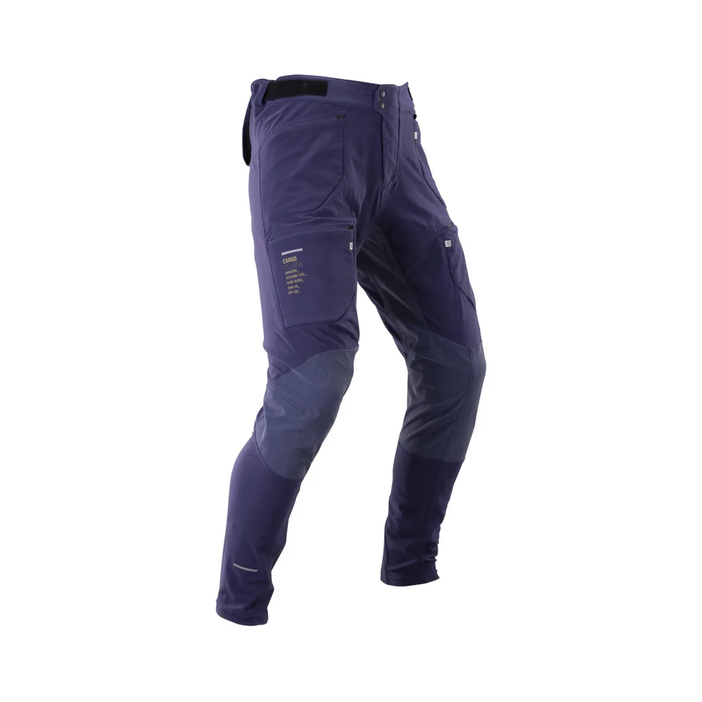 LEATT dlhé nohavice MTB Trail 8.0 Cargo, Galaxy Blue