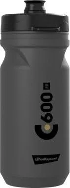 Cyklofľaša Polisport C600, 600 ml, tmavo sivá