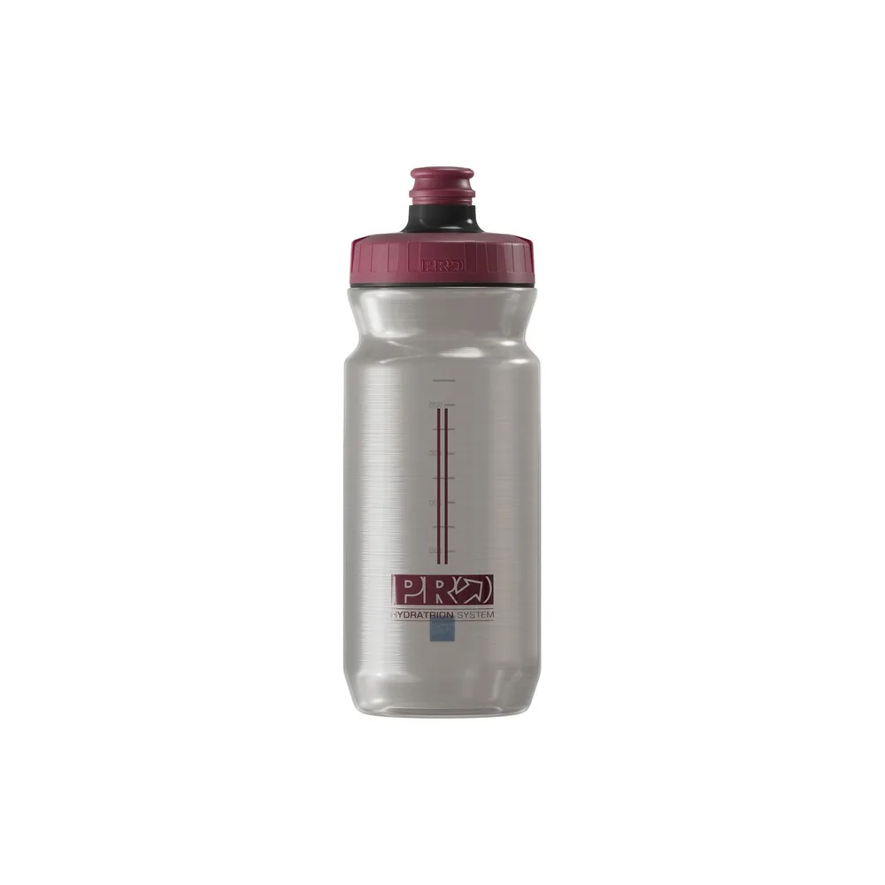 Fľaša PERFORMANCE 600 transparentná šedá/červená 600ml