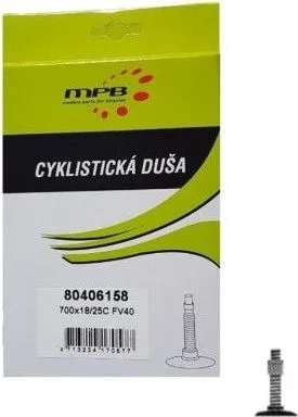 Duša LLB mpb 27x1 1/4 (630x32) 40mm, D/V ventil,v krabičke