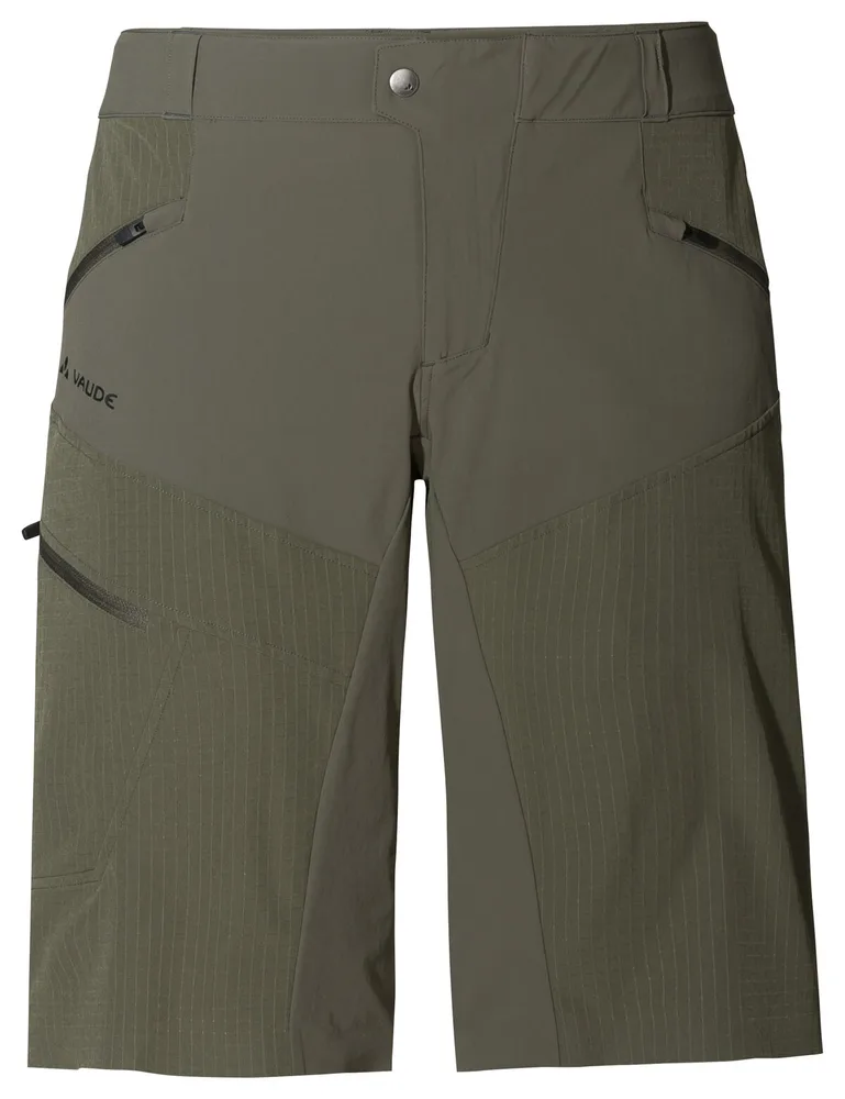 Vaude cyklistické kraťasy Virt, pánske, khaki