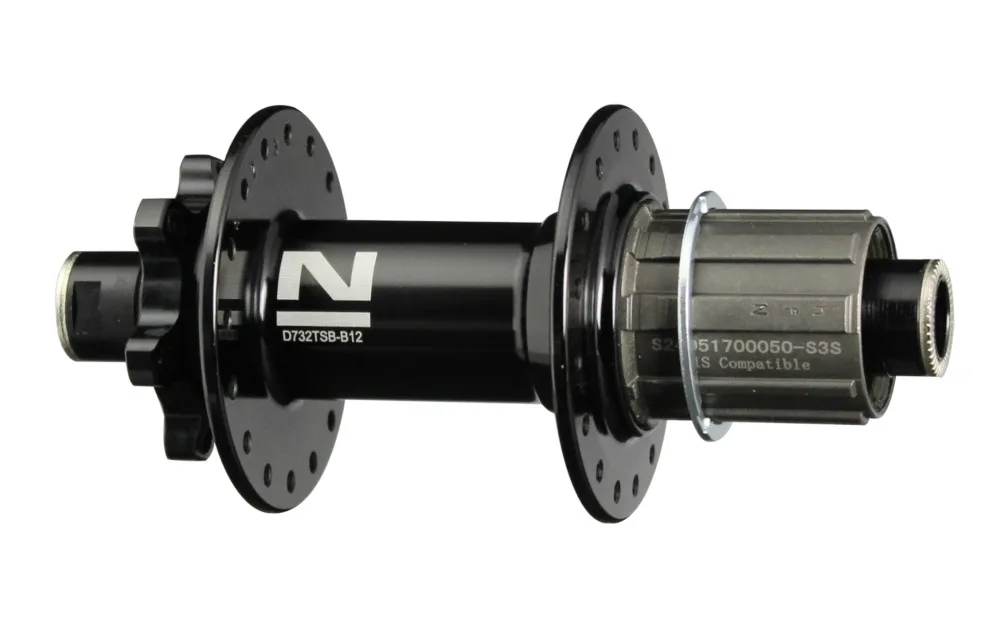 Novatec D732TSBT-S3S-B12-11S, zadný náboj, 32 dier, 12x148, Shimano HG, OEM