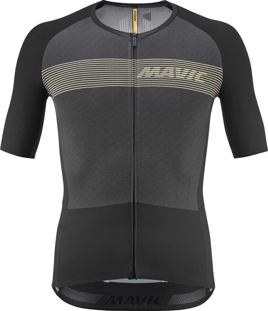 Pánsky dres s krátkym rukávom Mavic Cosmic Black