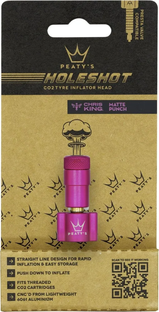 Hlavica CO2 pumpy Peaty's Holeshot Punch