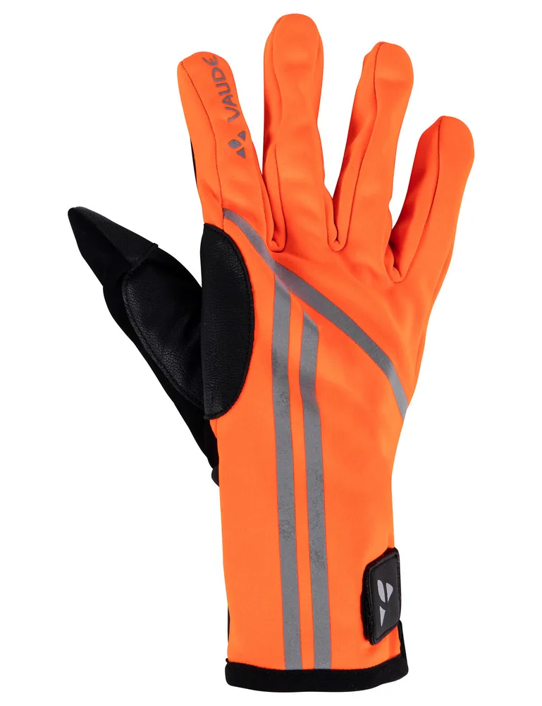 Vaude cyklistické rukavice Posta Warm, unisex, neon orange