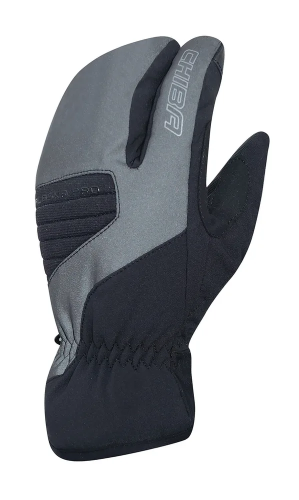 Chiba Cyklistické rukavice Alaska Pro BLACK M, Čierna