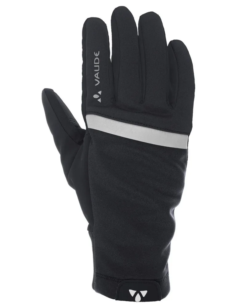 Vaude cyklistické rukavice Hanko, unisex, black uni