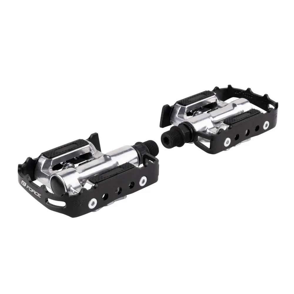 FORCE pedále nášľapné MTB kompatibilné s SPD SM-SH51 / 56