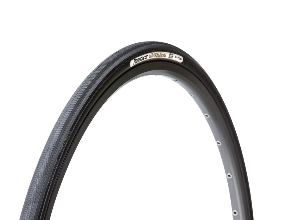 PANARACER Plášť Gravelking, kevlar, pätka, čierny