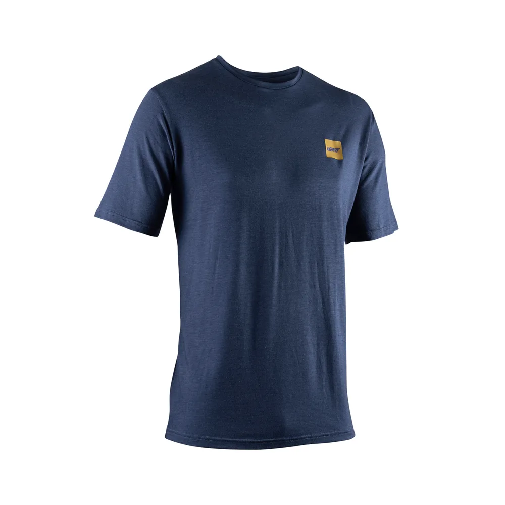 LEATT tričko Tech, Denim Blue